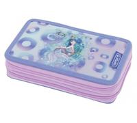Herlitz - Trousse - 23 pieces, 2 compartments - polyester - mauve - Mystic Mermaid