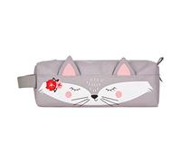Herlitz Trousse Quattro Neon Art, Petit Chat, Kindergepäck, Trousse d'écriture