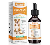 herlosfeel 60 ml de collagène volant, collagène pour chiens, protection des articulations et des os pour chiens, pelage brillant et peau saine, santé digestive optimale, renforcement de l'immunité