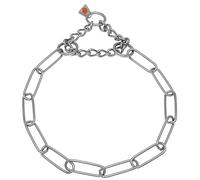 Herm Sprenger Collier de dressage professionnel à maillons longs en acier inoxydable pour chiens de taille moyenne et grande fabriqué en Allemagne (taille du cou de 38,1 à 45,7 cm)