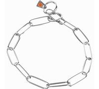 Herm Sprenger Collier de dressage professionnel à maillons longs en acier inoxydable pour chiens de petite, moyenne et grande taille, fabriqué en Allemagne (57 cm)