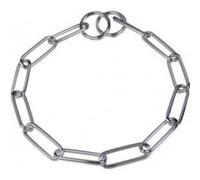 Herm sprenger - collier étrangleur pour chien acier chromé, pour poils longs - 50 cm G