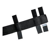 Herm Sprenger Housse en nylon noir pour collier de chien de petite, moyenne et grande taille, protection durable pour collier de dressage de chien (47,5 cm)
