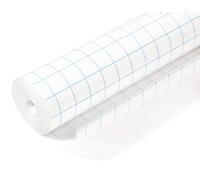 HERMA 1 m x 40 cm Self Adhesive Sticky Book Cover Plastic Film Roll, Clear