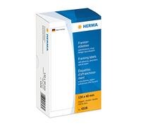 Herma Étiquettes à affranchir 130 x 40 mm doubles blanches auto-adhésives – 500 étiquettes