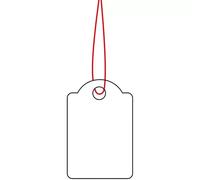 Herma Étiquettes 6902 – 15 x 24 mm, fil rouge, 1000 étiquettes