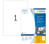 Herma 10315 Étiquettes movables/amovibles 210 x 297 A4 100 pièces Blanc
