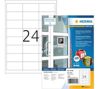 HERMA 10792 HERMA Étiquettes résistantes aux intempéries en papier spécial, 66 x 33,8 mm