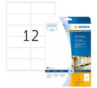 Herma 10908 Étiquettes super adhésives 105 x 48 A4 300 pièces Blanc 105 x 48 mm