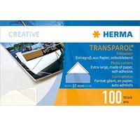 Herma 1302 Transparol Coins-Photo Format Géant 100 pièces Transparent, Extra large (37 mm)