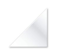 HERMA 1411 Lot de 100 Pochettes triangulaires Transparentes 140 x 140 mm Film polypropylène Auto-adhésif Permanent 100 Coins adhésifs