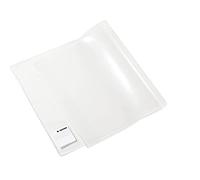 Herma Protège-livres Basic en PP Transparent 25 x 44 cm, étiquette et bords soudés