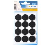 Herma Patins en feutre Ø 22 mm noir