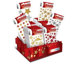 Herma 15098 Planches d'autocollants MAGIC Glittery étoiles, écran