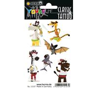 HERMA 15197 10x CLASSIC Tattoo Colour animaux pirates