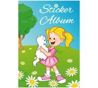 Herma Album de stickers 15418 – Format A5 vide (16 pages, papier spécial enduit) – Blanc pour fille