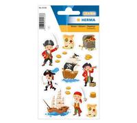 Herma Autocollants 15536 – Lot de 16 autocollants pirates pour albums et scrapbooking