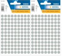 Herma 1838 Etiquettes Gris (Lot de 2)