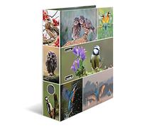 Herma Classeur à levier Motif oiseaux – Dos 70 mm – Impression intérieure – A4