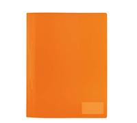 Chemise à lamelle, PP, A4, orange translucide