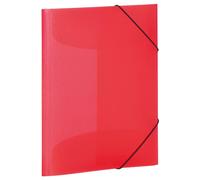 Herma 19504 Fichier Polypropylène (Pp) Rouge, Translucide A4