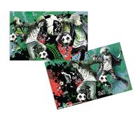 HERMA 19599 - Sous-main en carton pour enfant - Lavable - Motif Street Soccer - 55 x 35 cm - Motif double face - Pour filles et garçons