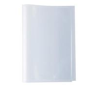 HERMA 19631 Lot de 10 housses pour cahiers Transparent Format A6 en film de polypropylène résistant lavable, extra épais transparent pour cahier scolaire, incolore