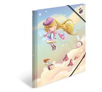 Herma Porte-documents 19831 DIN A3 – carton solide, rabats imprimés, élastique, pour enfants