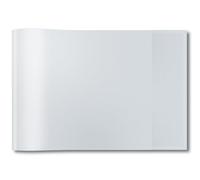 HERMA 19899 Protège-cahiers A5 paysage transparent en film polypropylène résistant et facile à nettoyer - Protège-cahier transparent pour cahiers d'école - Incolore