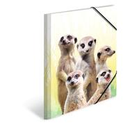 Herma Porte-documents DIN A4 19961 – Plastique solide, reliure élastique pour enfants
