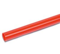HERMA 2 m x 40 cm Non Adhesive Mat Book Cover Plastic Film Roll, Clear Red Red 2