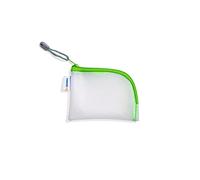 HERMA Étui de voyage zippé 20251 A7 transparent vert – petite poche zippée (pour téléphone)