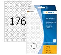 Herma Étiquettes multi-emploi blanc diamètre 8 mm — 5632 (32×176)
