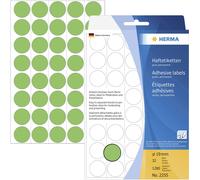 Herma 2255 Pastilles Ø 19 mm vert 1280 pc(s) fixation permanente papier