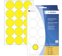 Herma 2271 Pastilles Ø 32 mm jaune 480 pc(s) fixation permanente papier