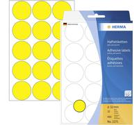 Herma 2271 Pastilles Ø 32 mm jaune 480 pc(s) fixation permanente papier
