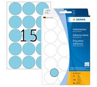 Herma 2273 Étiquettes universelles diamètre 32mm 480 pièces Bleu