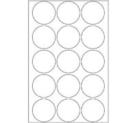 Herma 2277 Étiquettes fermoirs extrafortes rondes diamètre 32 mm 240 pièces Tran