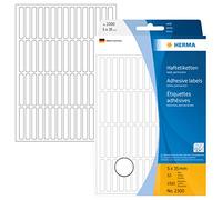 Herma 2300 Étiquettes universelles 5 x 35 mm 1920 pièces Blanc