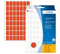 Herma 2342 Étiquettes universelles 12 x 18 mm 1792 pièces Rouge