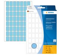 HERMA 2343 Multi-purpose labels 12x18 mm blue paper matt hand inscription 1792 p