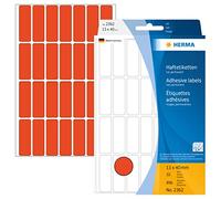 Herma 2362 Étiquettes universelles 13 x 40 mm 896 pièces Rouge