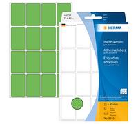Herma 2455 Étiquettes universelles 25 x 40 mm 512 pièces Vert