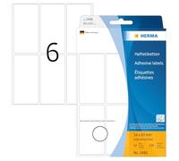 Herma 2480 Étiquettes universelles 34 x 67 mm 192 pièces Blanc
