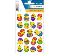Herma Autocollants 3686 – Lot de 57 Pâques pour enfants (poussins dans l'œuf)