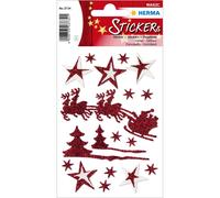 Herma 3734 Autocollants MAGIC descente en luge glittery