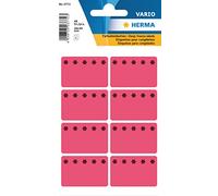 Herma 3772 Lot de 48 étiquettes Autocollantes pour congélation, 26 x 40 mm, 8 par Feuille, Mates, en Papier Vierge, pour étiqueter, étiquettes Autocollantes pour Les Aliments congelés, Rouges