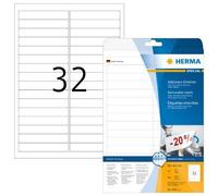 Herma 4209 Étiquettes Movables/Amovibles 96 X 16,9 A4 Blanc