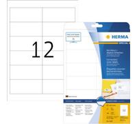 Herma Étiquettes correction 4228 – 97 x 42,3 mm A4 mat blanc autocollantes 300 étiquettes