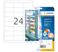 HERMA Étiquettes pour surgelés A4 66x33.8 mm, blanches, papier mat, 600 pcs